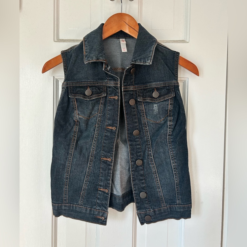 Xhilaration Denim Vest